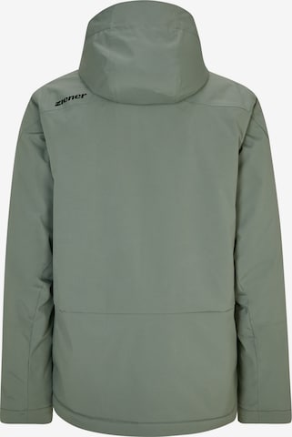 ZIENER Athletic Jacket 'TAFAR' in Green