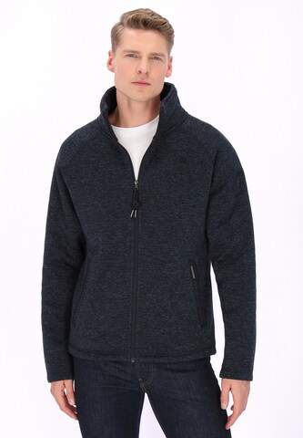 Schmuddelwedda Fleece jacket in Blue: front