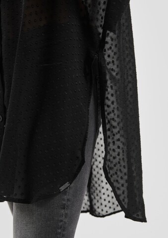 QS Shirt in Zwart