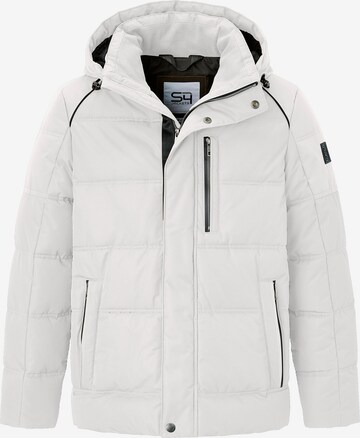 S4 Jackets Winter Jacket in White: front