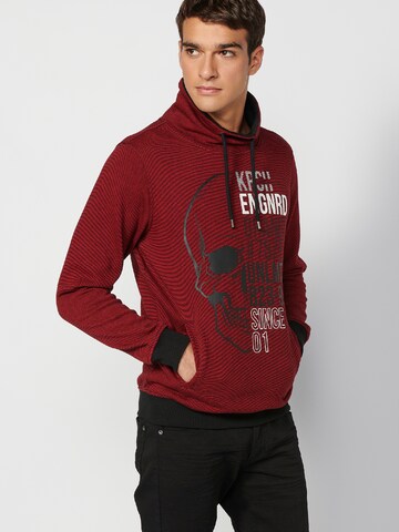 Sweat-shirt KOROSHI en rouge