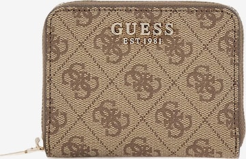 GUESS Wallet 'SG7459137' in Brown: front