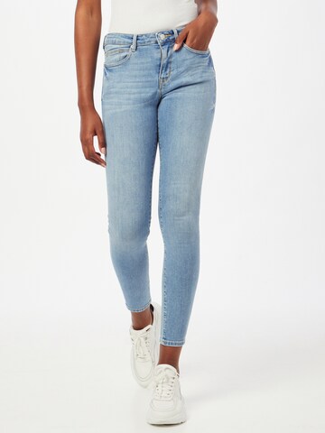 ESPRIT Skinny Jeans in Blauw: voorkant