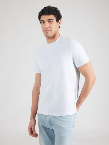 Calvin Klein Regular Shirt in Blauw: voorkant
