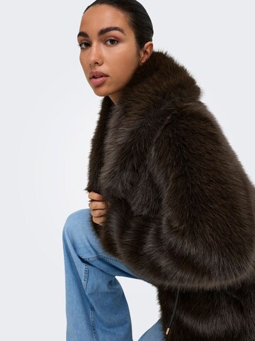 ONLY Wintermantel 'SHARON' in Bruin