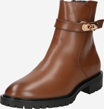 Bottines 'Tina' ONLY en marron : devant