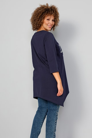 MIAMODA Longshirt in Blau