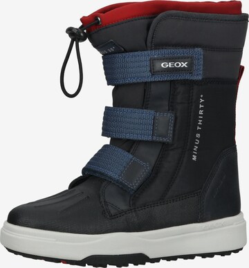 Bottes de neige GEOX en bleu : devant