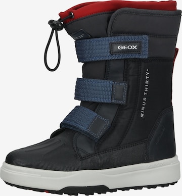 Bottes de neige GEOX en bleu : devant