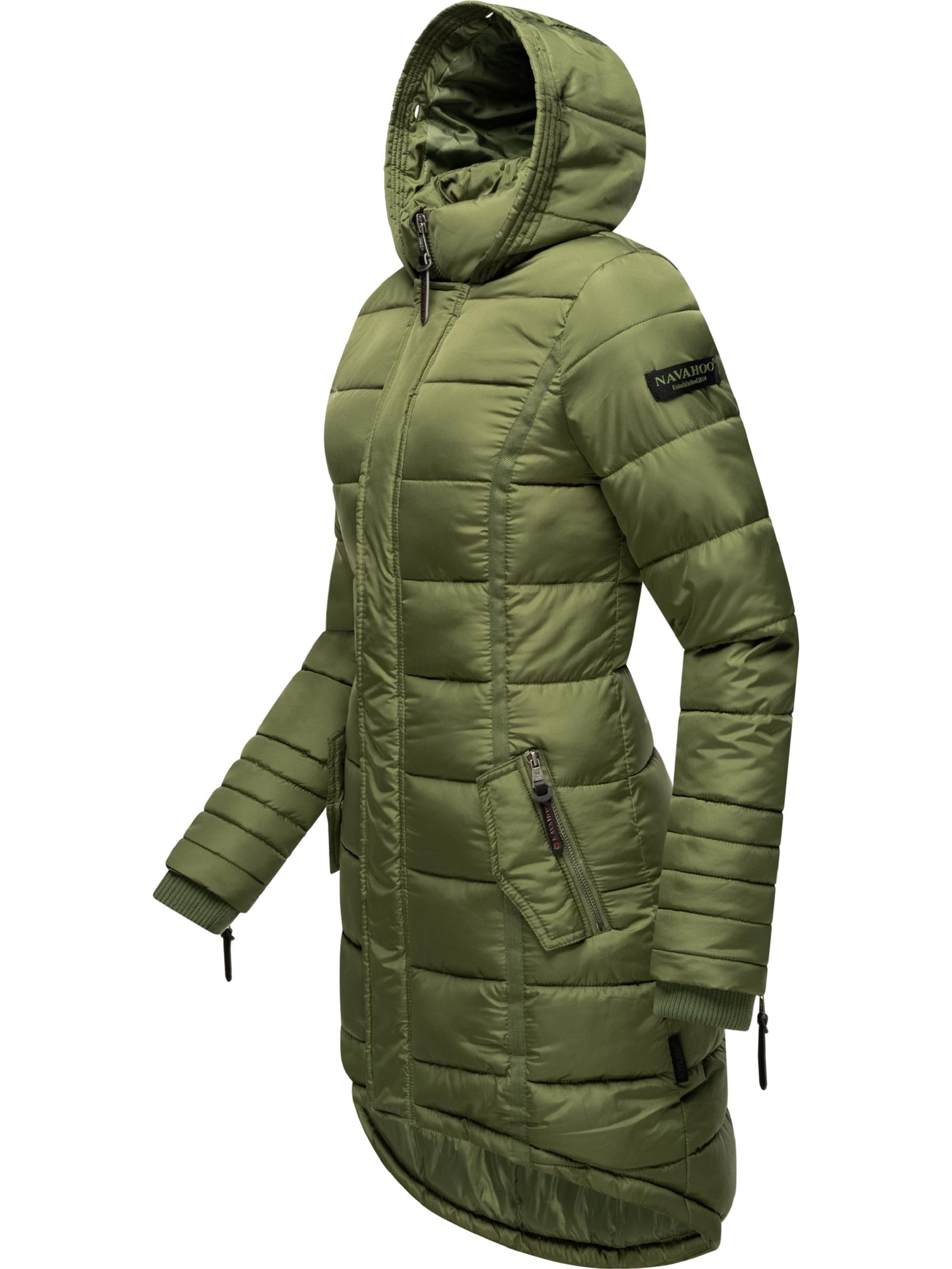 NAVAHOOZimski kaput 'Papaya' - zelena boja