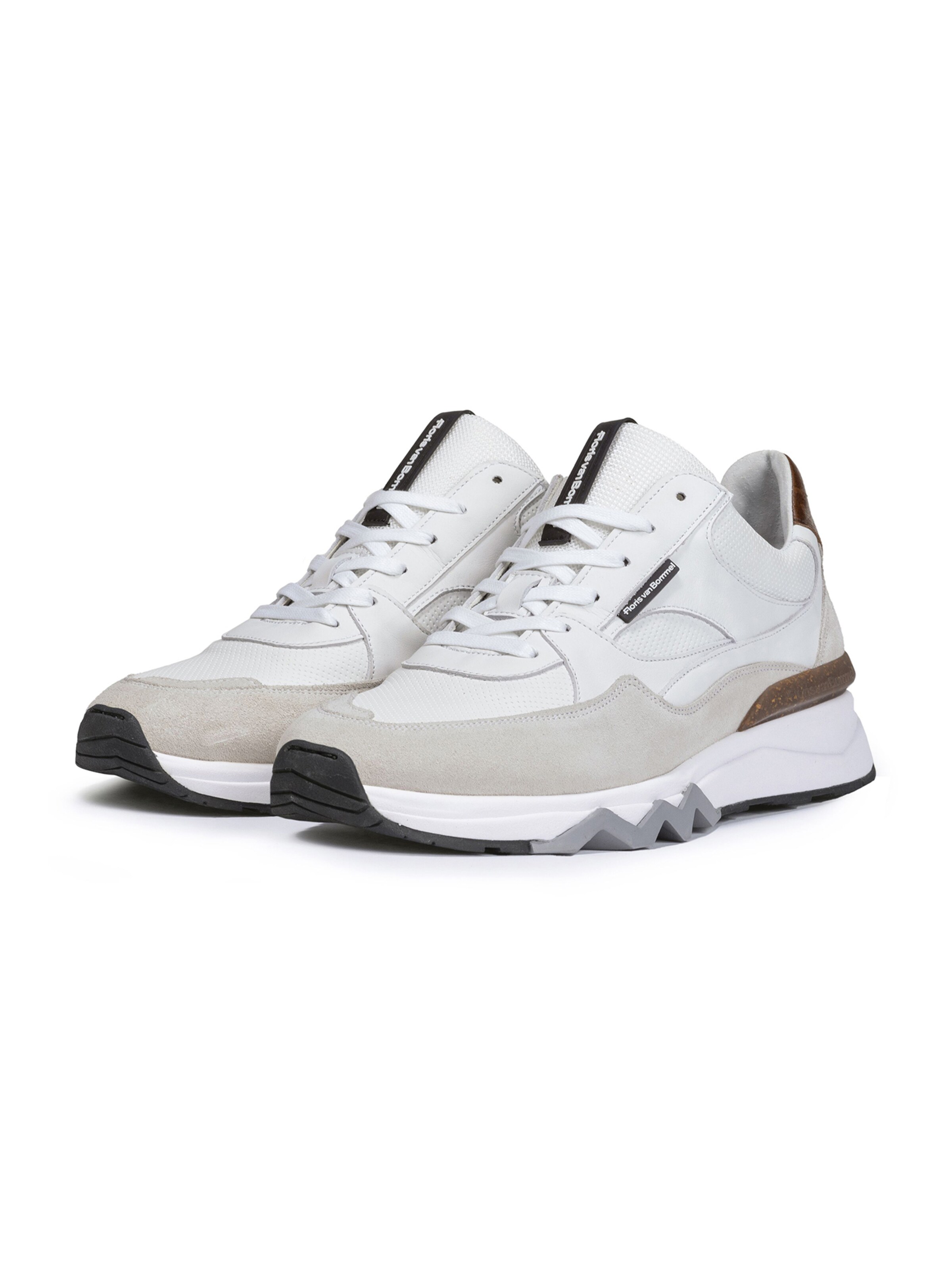 Floris van Bommel Platform trainers 'De Zager 07' in White