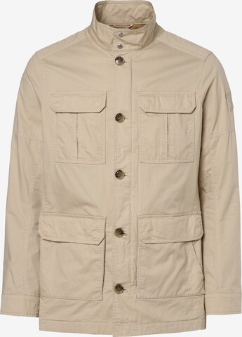 HECHTER PARIS Between-Season Jacket in Beige: front