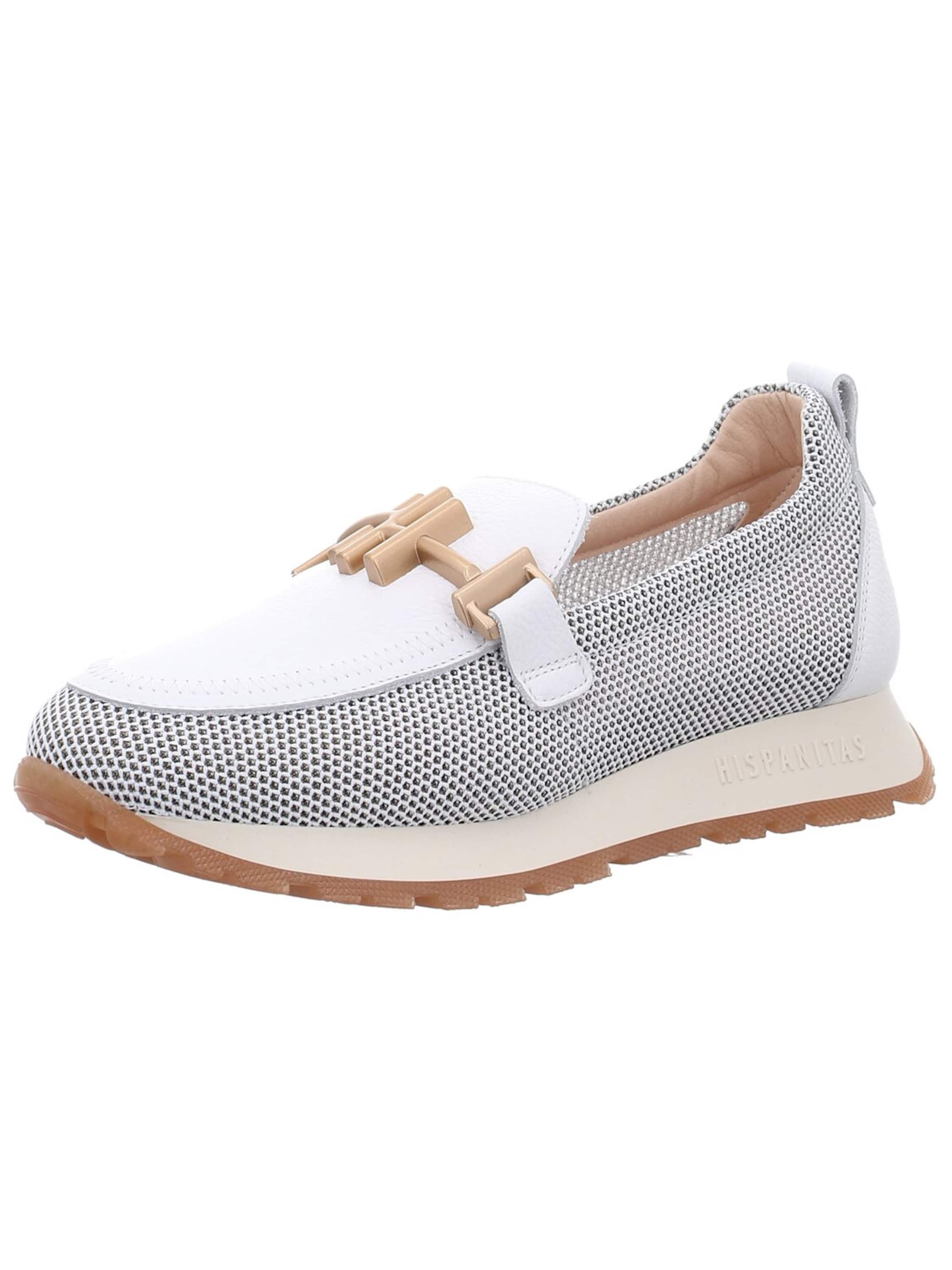Hispanitas Slippers in White: front