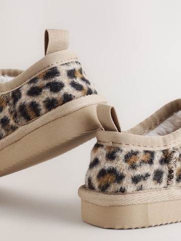 Next - Zapatillas de casa en beige