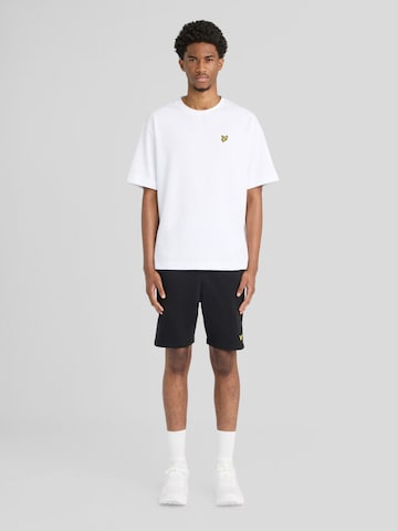 Regular Pantalon Lyle & Scott en noir