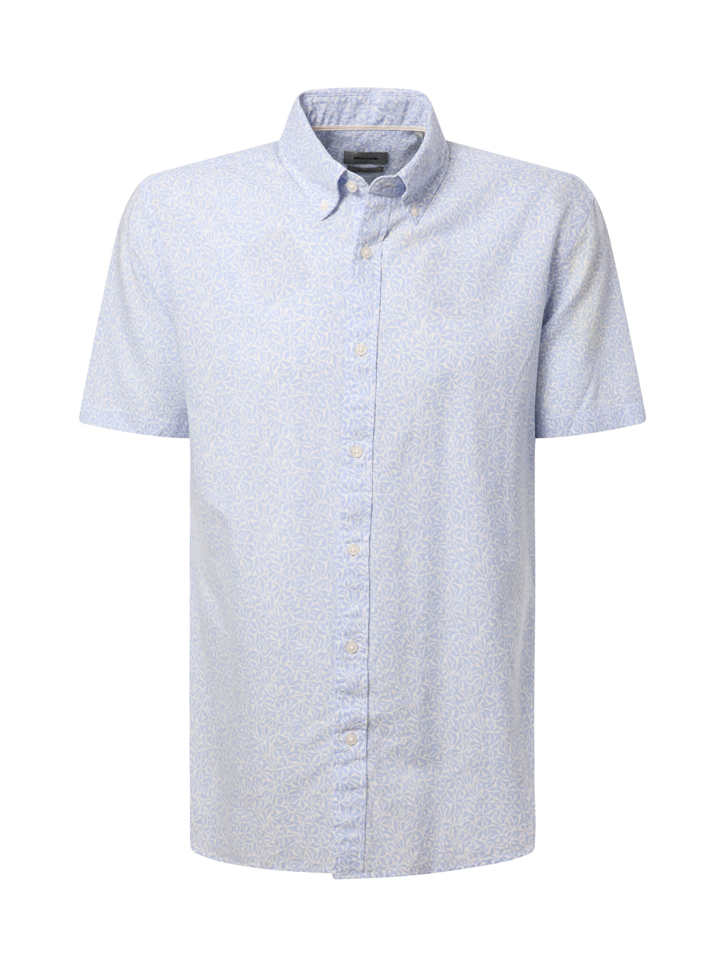 PIERRE CARDIN Regular fit Overhemd in Blauw: voorkant