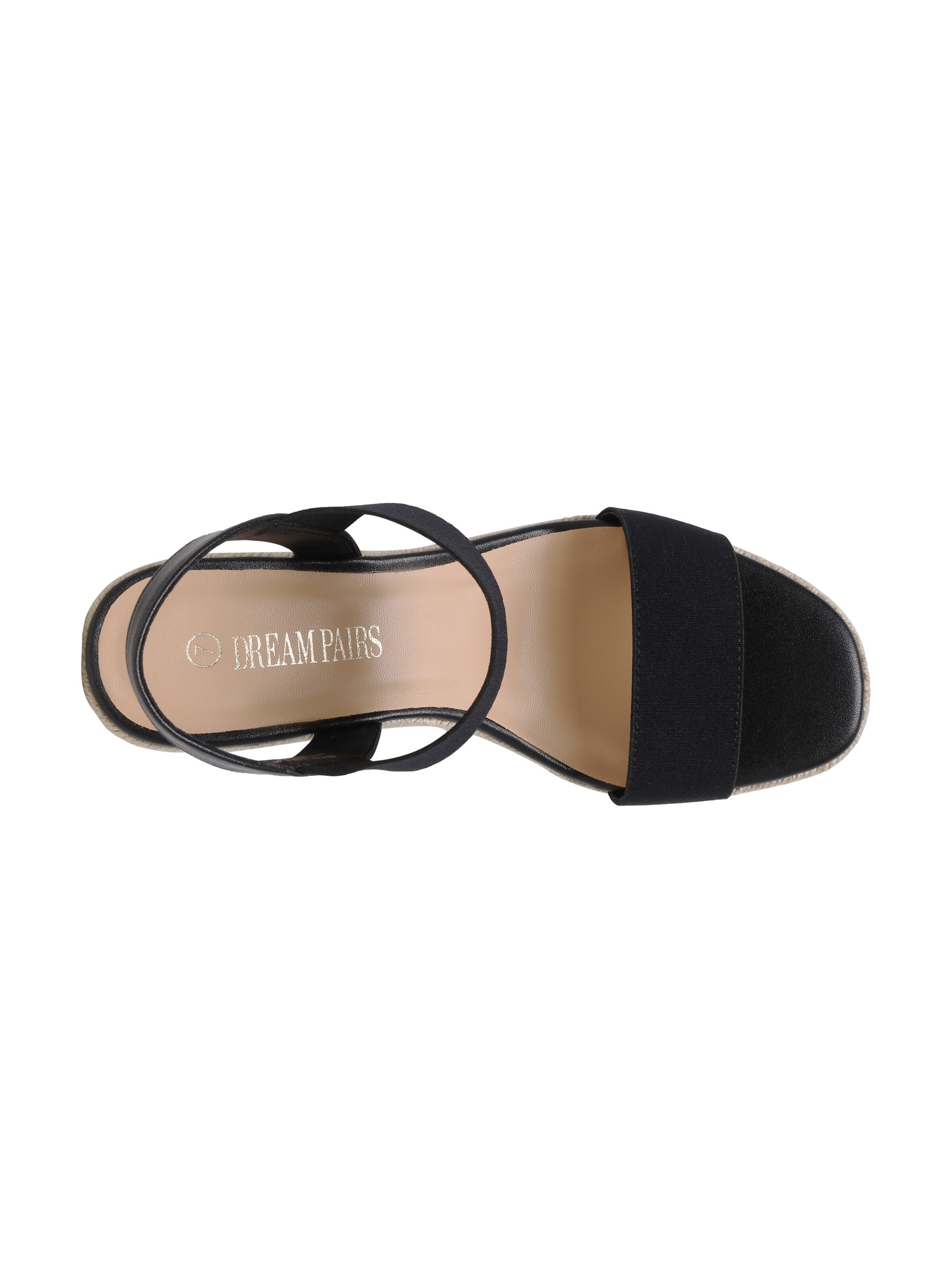 Dream Pairs Sandal i svart