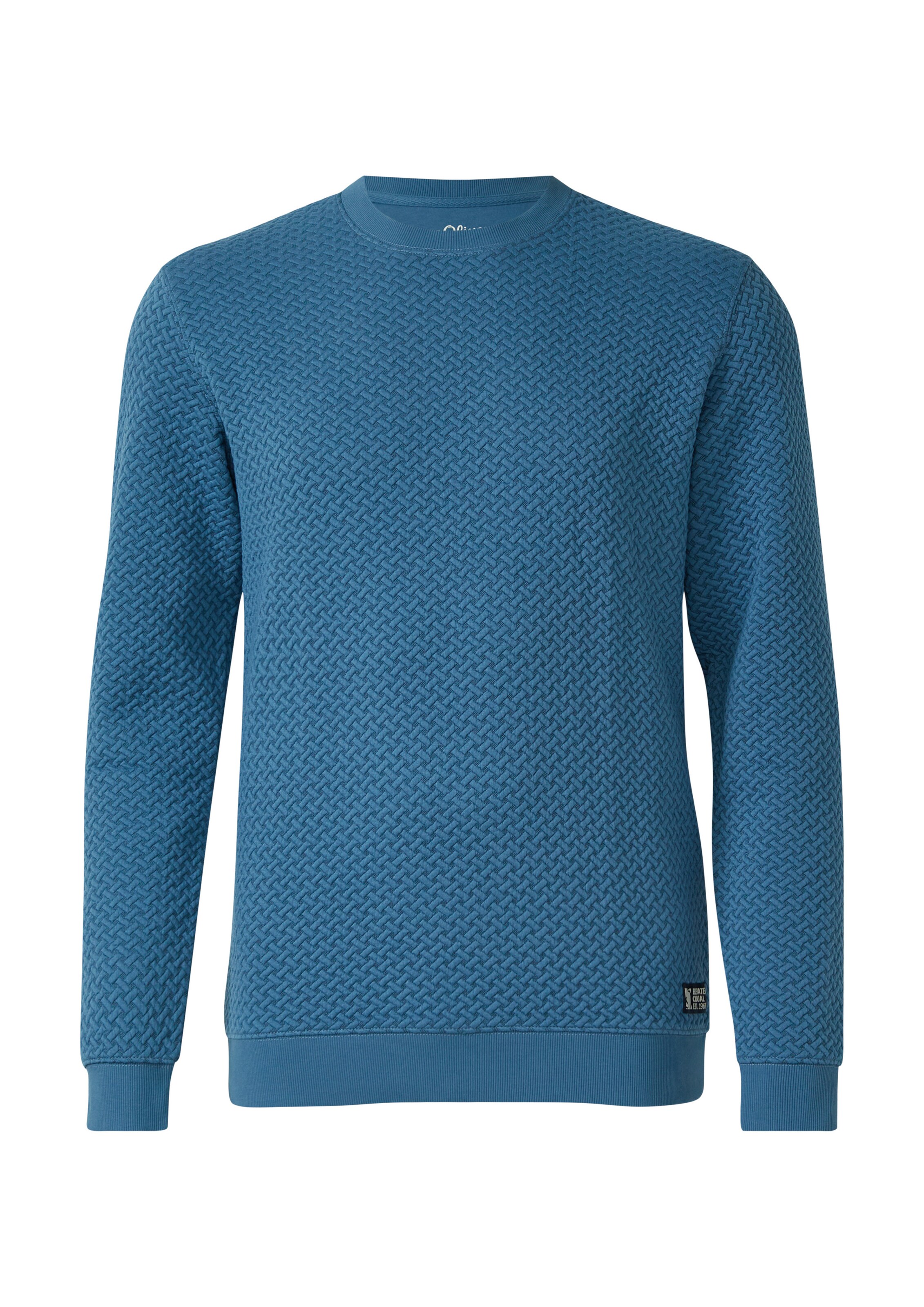s.Oliver Sweatshirt in Blue: front