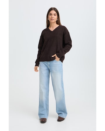 Pulz Pullover i brun