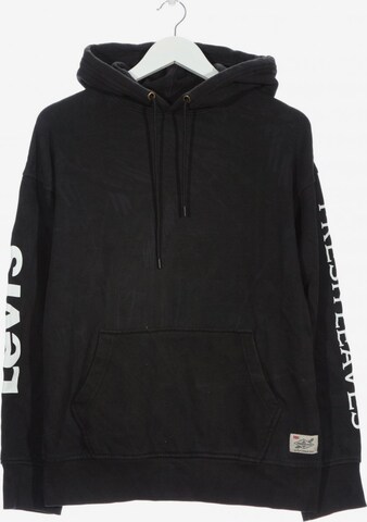 LEVI'S Sweatshirt & Zip-Up Hoodie 'x Justin Timberlake' in L in Black: front