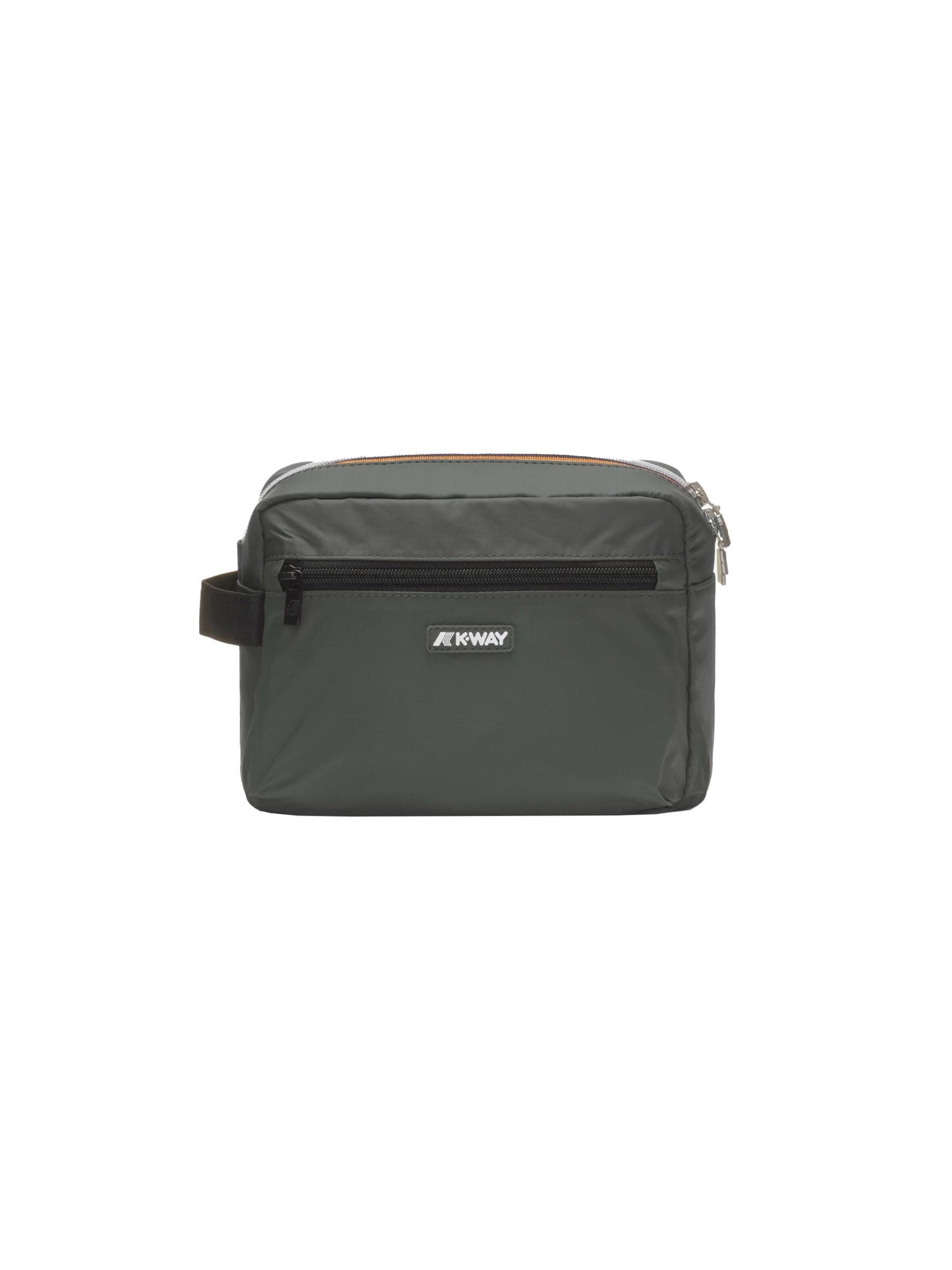 Trousse de maquillage 'DEMU' K-Way en vert : devant