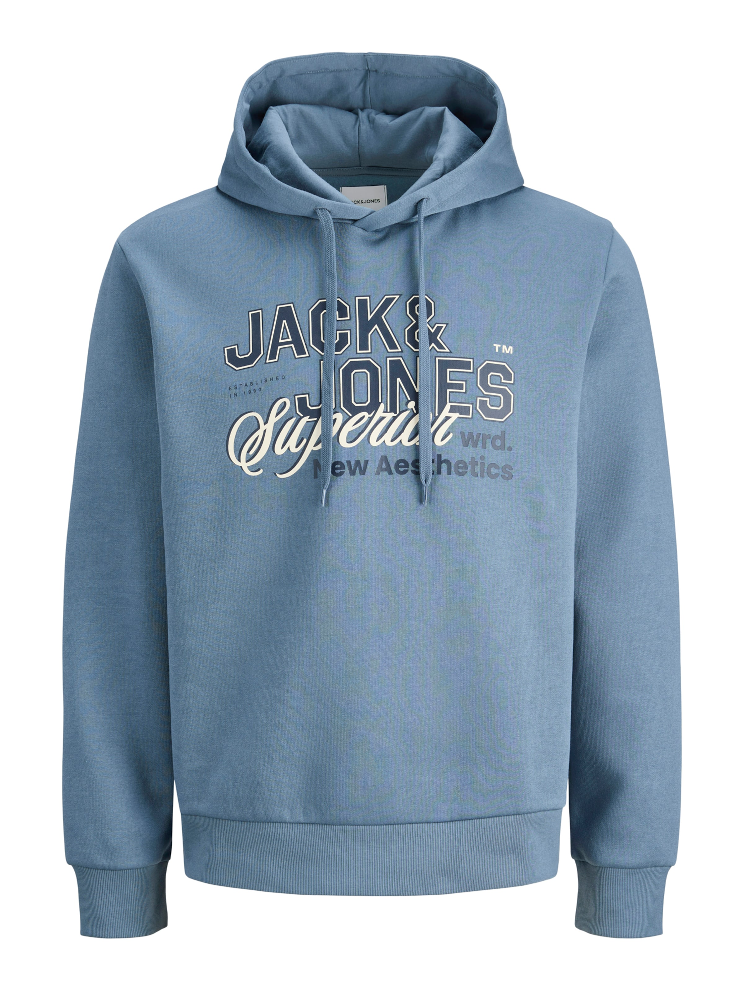 Felpa di JACK & JONES in blu: frontale