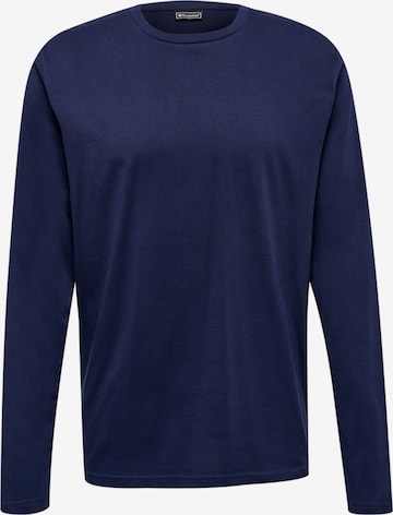 Hummel Shirt 'Red' in Blue: front