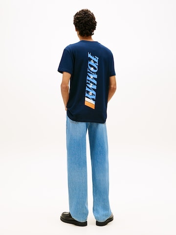 Tommy Jeans Majica 'VINTAGE' | modra barva: sprednja stran