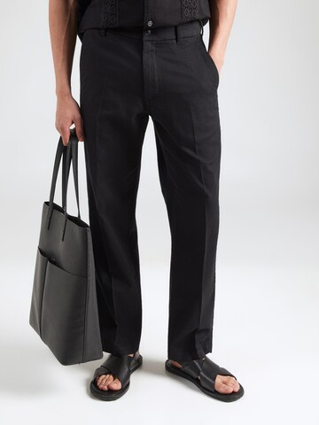 Abercrombie & Fitch regular Παντελόνι 'FEB4' σε μαύρο: μπροστά