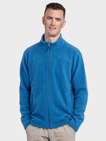 Veste en polaire fonctionnelle 'Jk Style Purga MNS' Schöffel en bleu : devant