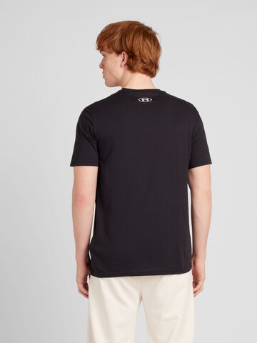 UNDER ARMOUR - Camisa funcionais 'Foundation' em preto