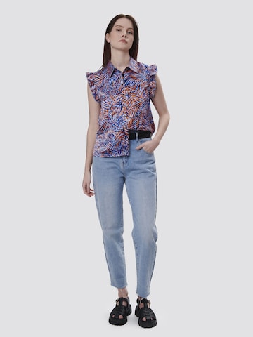 Chemisier Influencer en mélange de couleurs