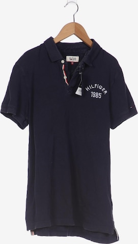 Tommy Jeans Poloshirt XL in Blau: predná strana