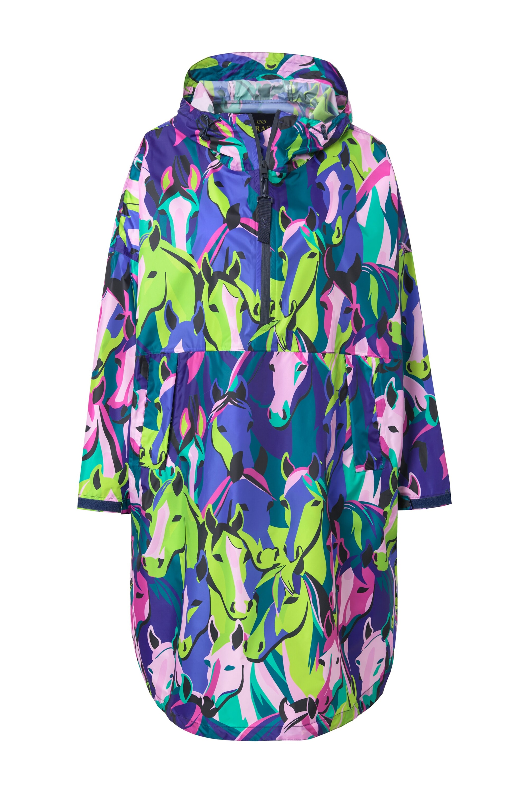 LAURASØN Functionele jas in Blauw: voorkant