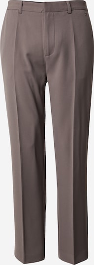 DAN FOX APPAREL Suorat housut 'Elias' värissä mudanvärinen, Tuotenäkymä