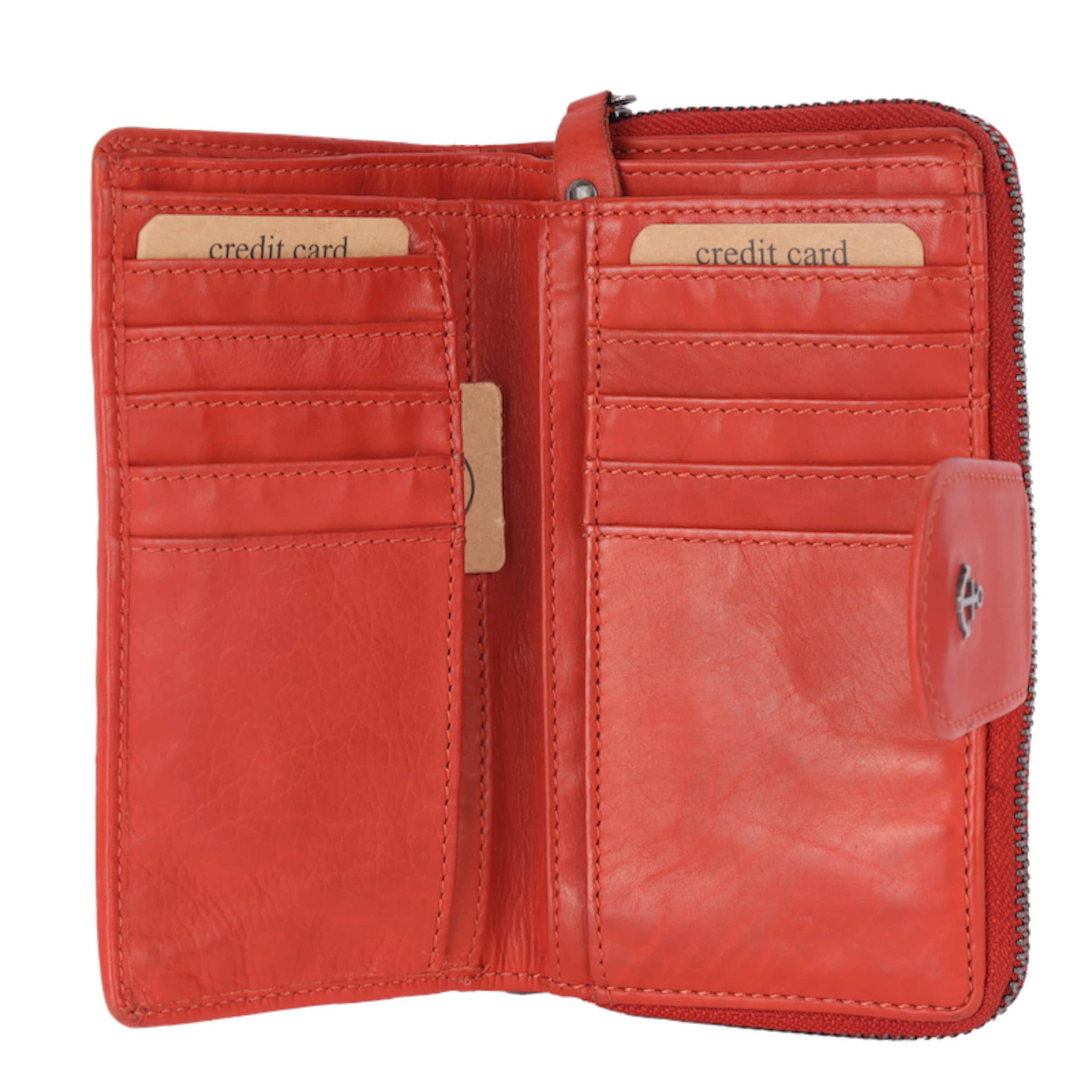 Harbour 2nd Wallet in Orange