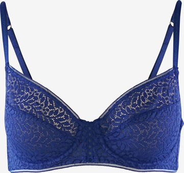 Triangle Soutien-gorge ' Mode ' DIM en bleu : devant