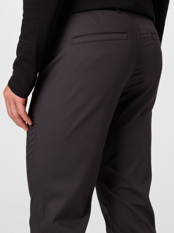 Abercrombie & Fitch Slimfit Hose 'ATHLETIC' in Schwarz