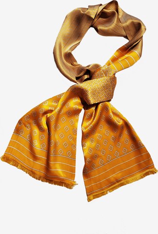 Posh Gear - Chal 'Seidenschal Satinata' en amarillo: frente