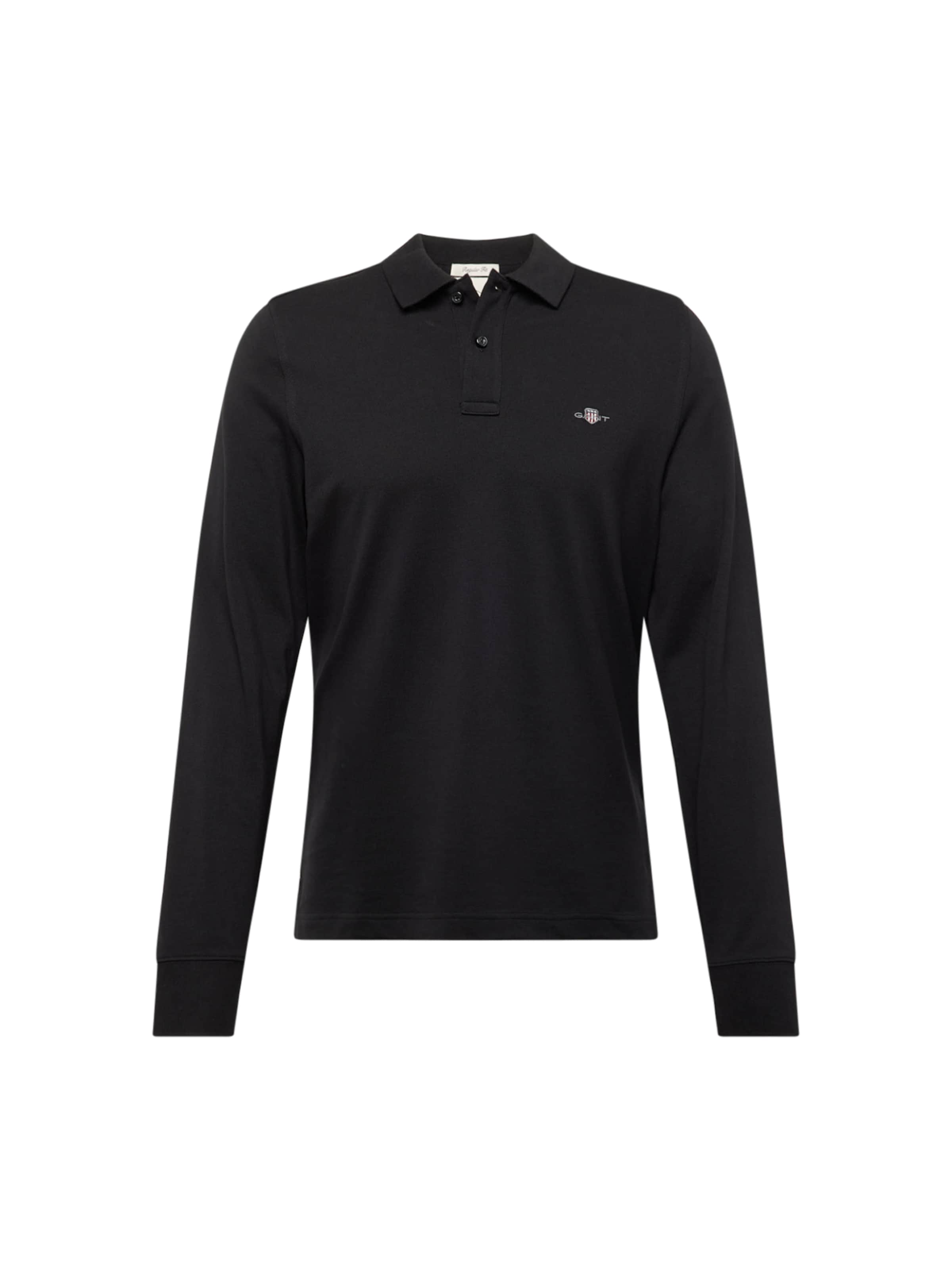 GANT Regular fit Shirt 'Nautical Stripe' in Black: front