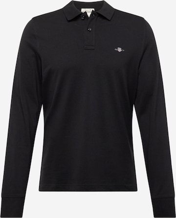 Regular fit Maglietta 'Nautical Stripe' di GANT in nero: frontale