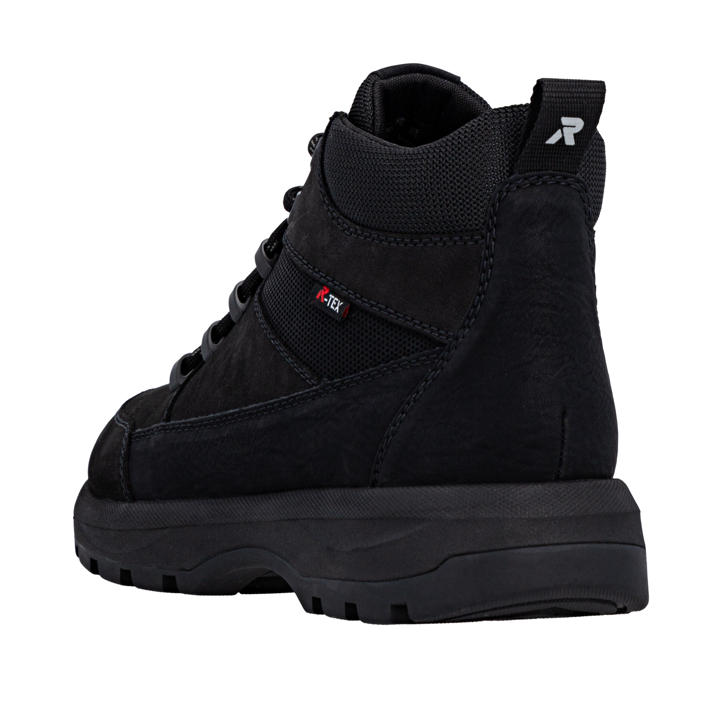 Bottes à lacets 'U1671' Rieker en noir