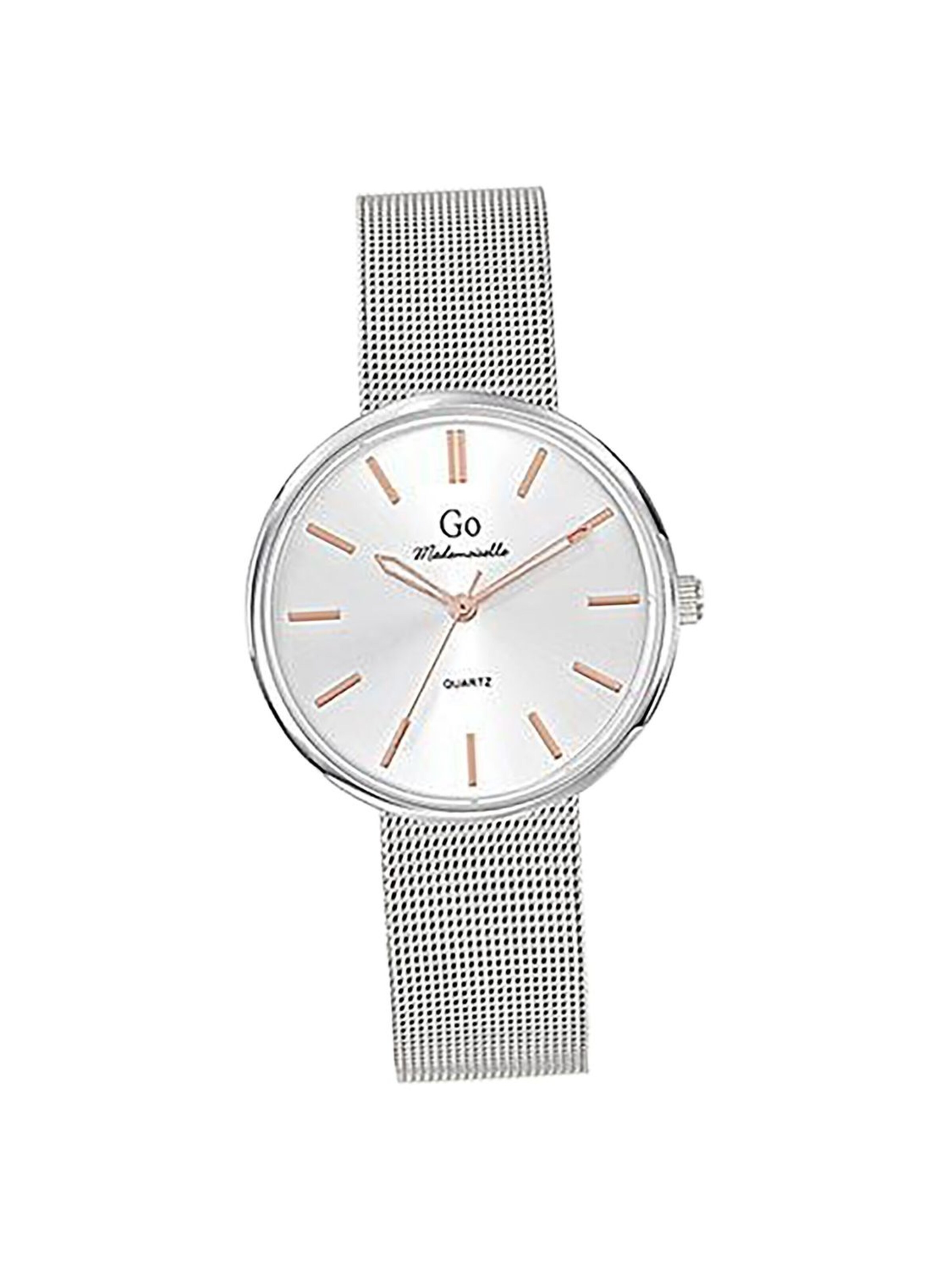 GO GirlOnly Analoog horloge in Zilver: voorkant