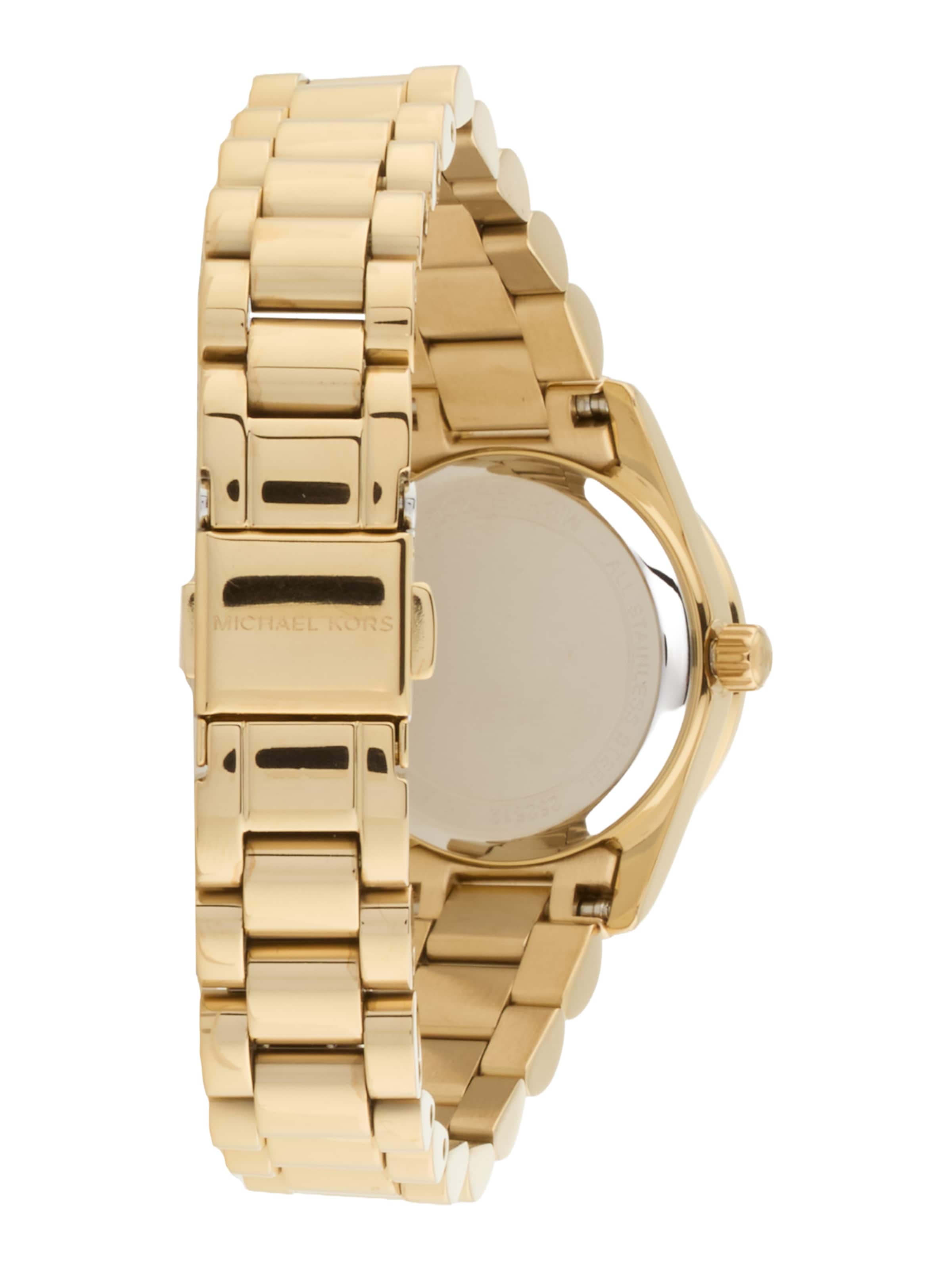 MICHAEL Michael Kors Аналогов часовник 'LEXINGTON' в злато