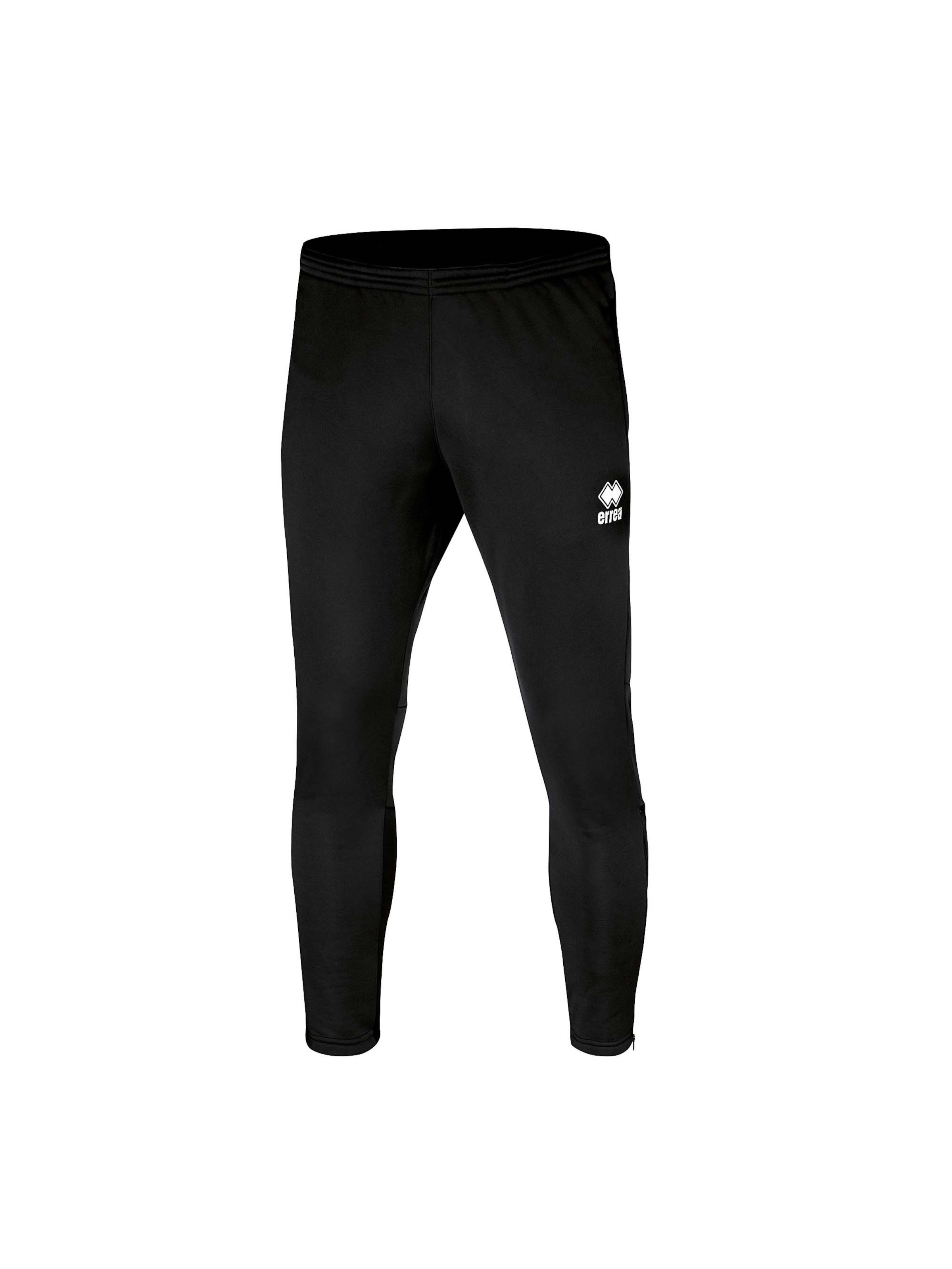 Errea Slim fit Sports trousers 'Key' in Black: front