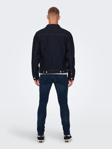 Only & Sons Skinny Jeans in Blau