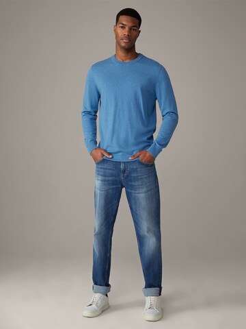 STRELLSON Pullover 'Vincent' in Blau