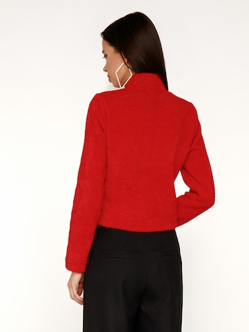 Anushka Strickjanker in Rot