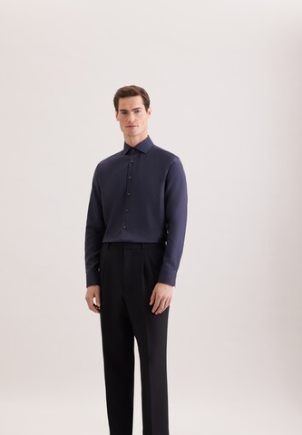 Coupe regular Chemise business 'Classic Essentials' SEIDENSTICKER en gris