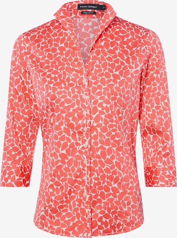 Franco Callegari Bluse in Orange: Vorderseite